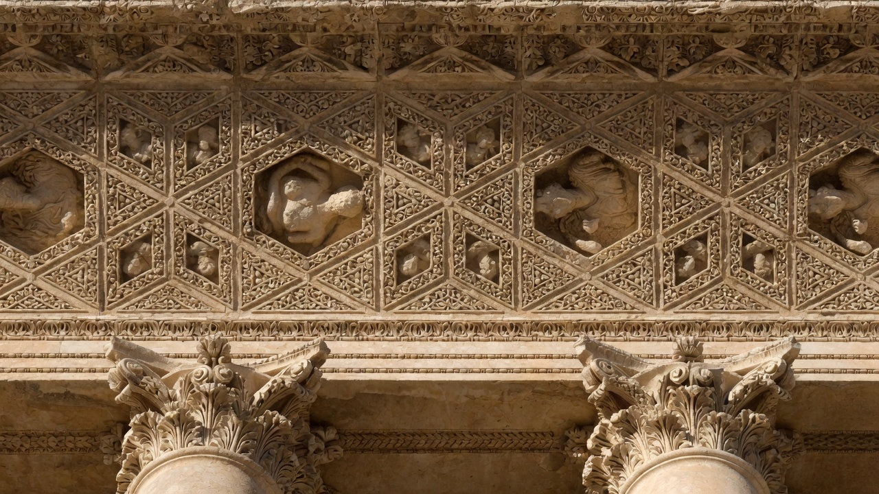 Bacchus ceiling coffers
